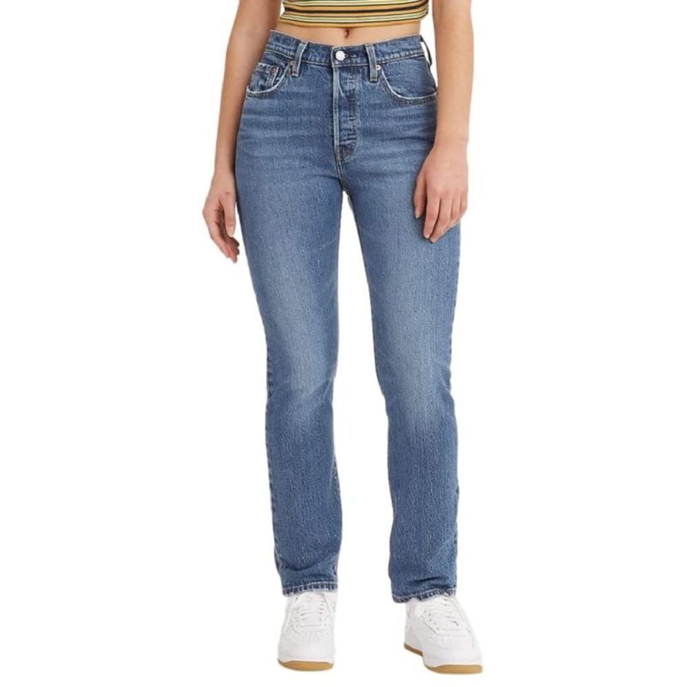 Levi's -  Women's High Rise Straight Leg Tailored Fit Blue